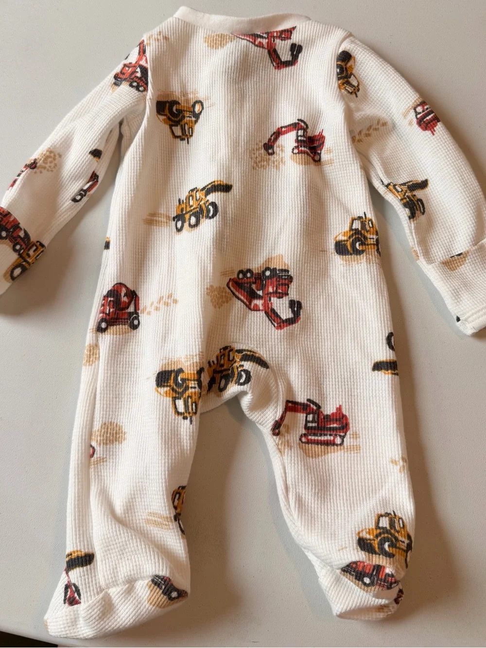 Carter's Child of Mine Newborn Boy Construction Outfit Set